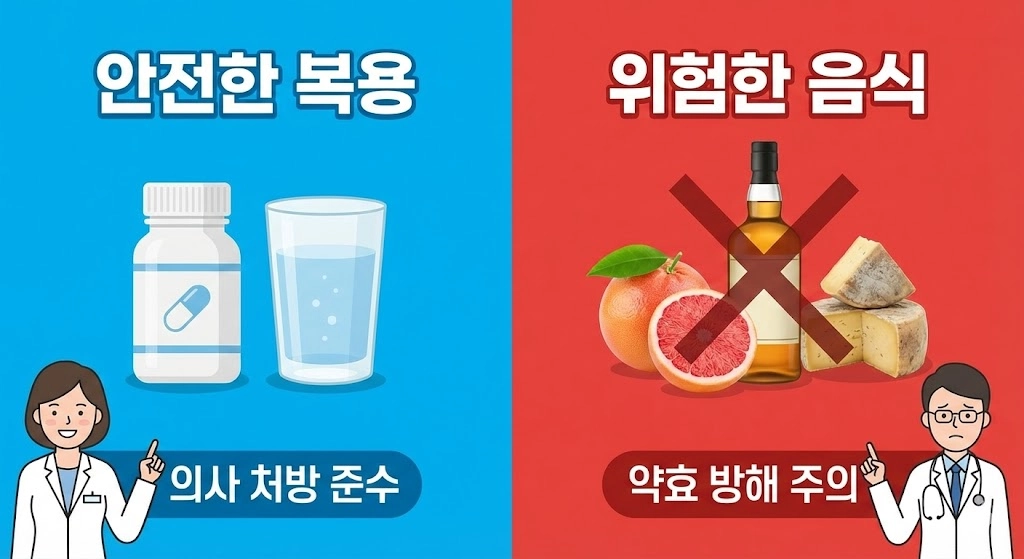 고혈압 당뇨 약과 함께 먹으면 안 되는 음식 리스트