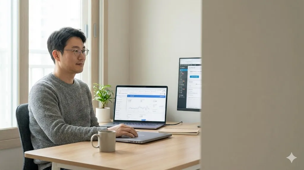 워드프레스 애드센스 코드 삽입을 안전하게 설정하는 블로그 운영 화면