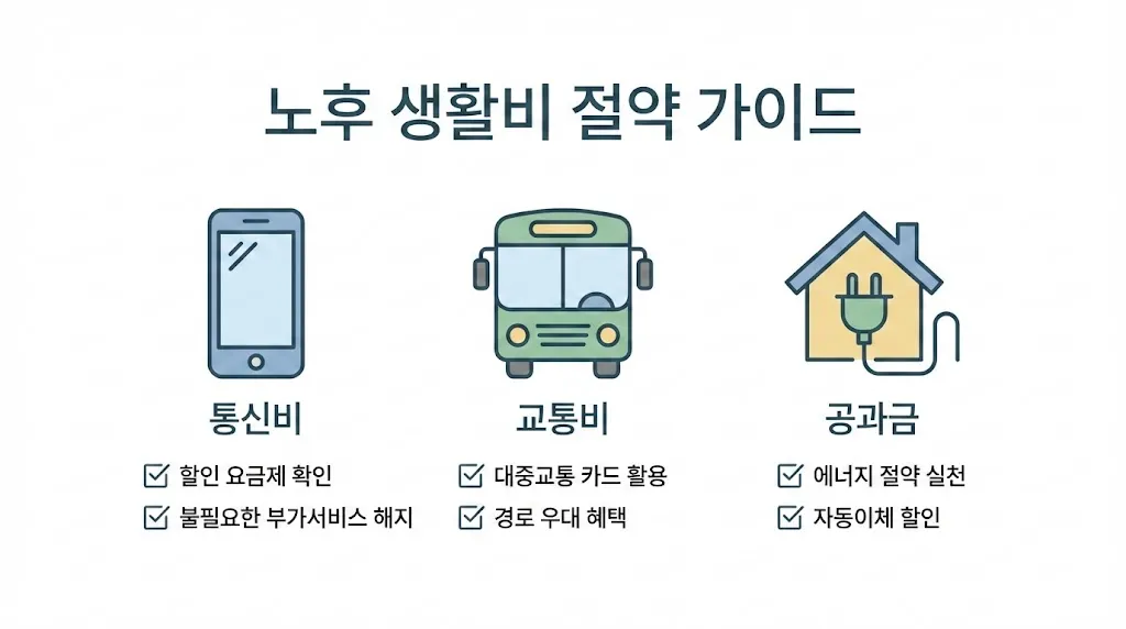 시니어 통신비 절감 체크리스트(요금감면·알뜰폰·결합할인)