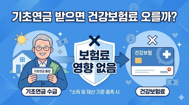 기초연금 수급과 건강보험료 영향을 분석하는 2026년 가이드 썸네일 이미지
