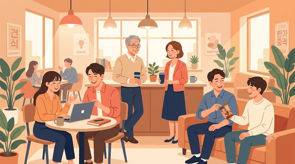 회식 없이도 단단하게 연결된 팀의 모습